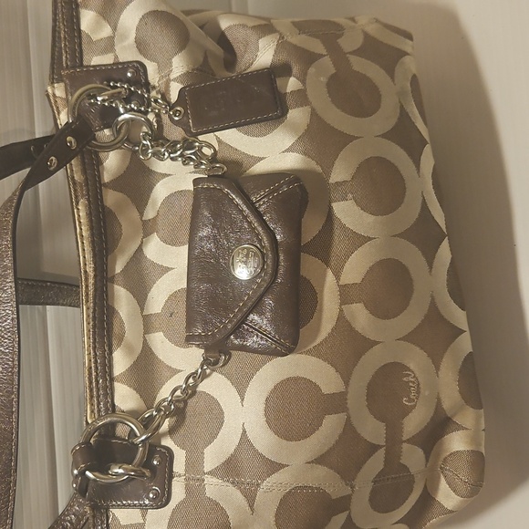 COACH OP Art Charm Tote Bag - Picture 4 of 13